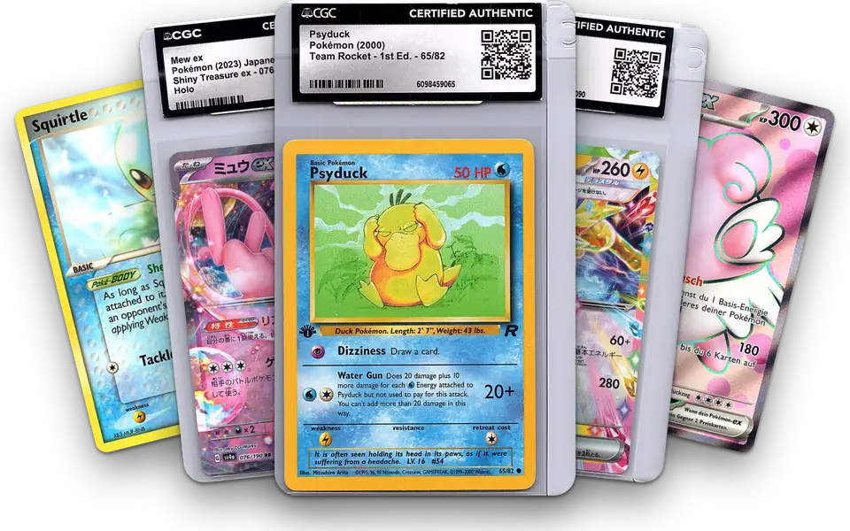Pokémon Einzelkarten und graded Karten kaufen